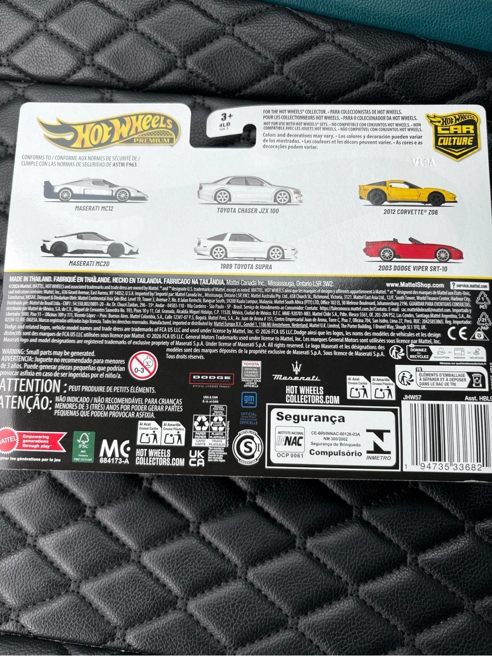 Hot Wheels official pack